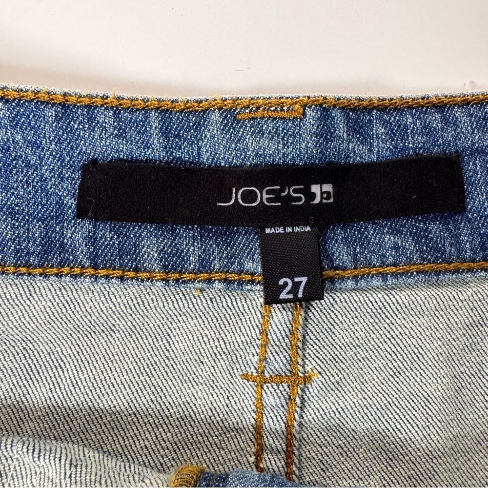 Sold Joe's Jeans Sequin Beaded Denim Cutoff Shorts Size 27 Rare Excellent Mint - Picture 4 of 7